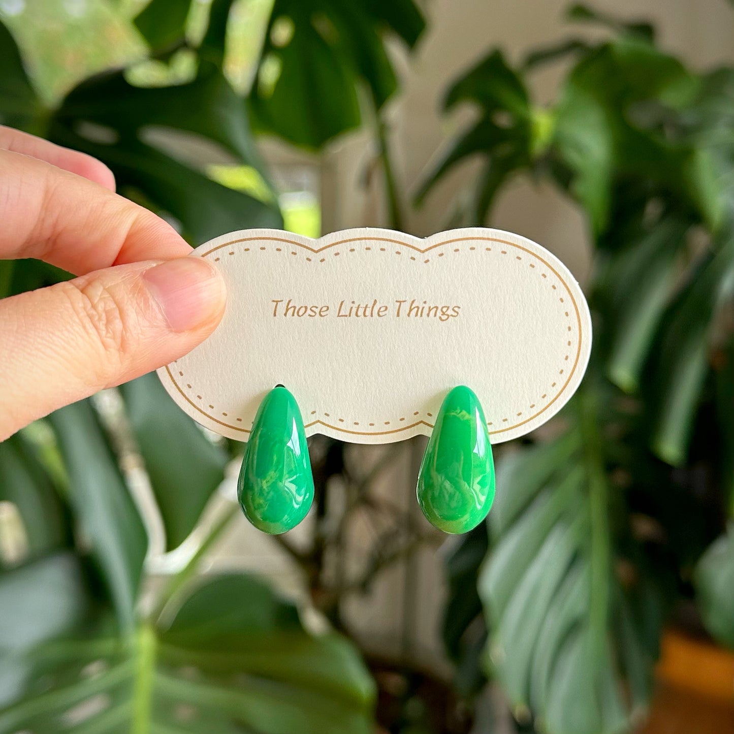 Jade Teardrops
