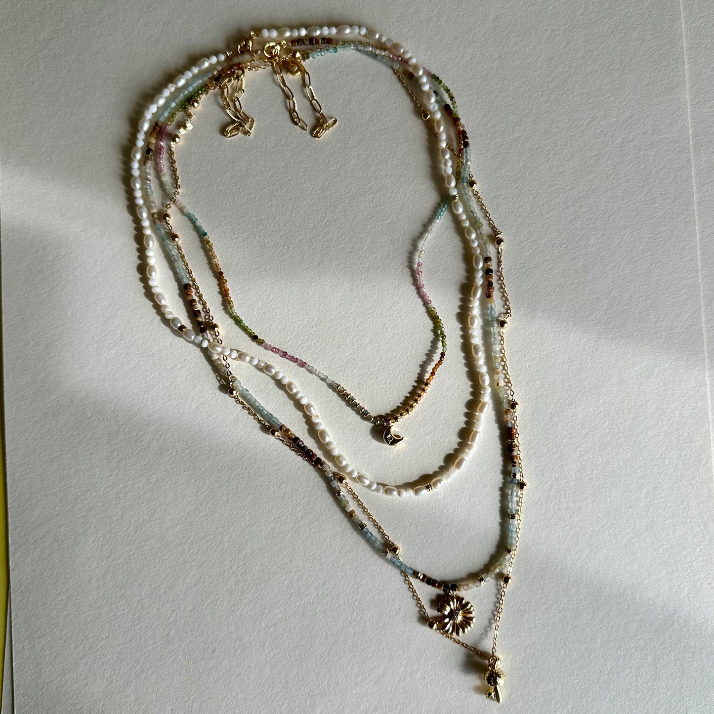 One of a kind - Handmade beaded necklace