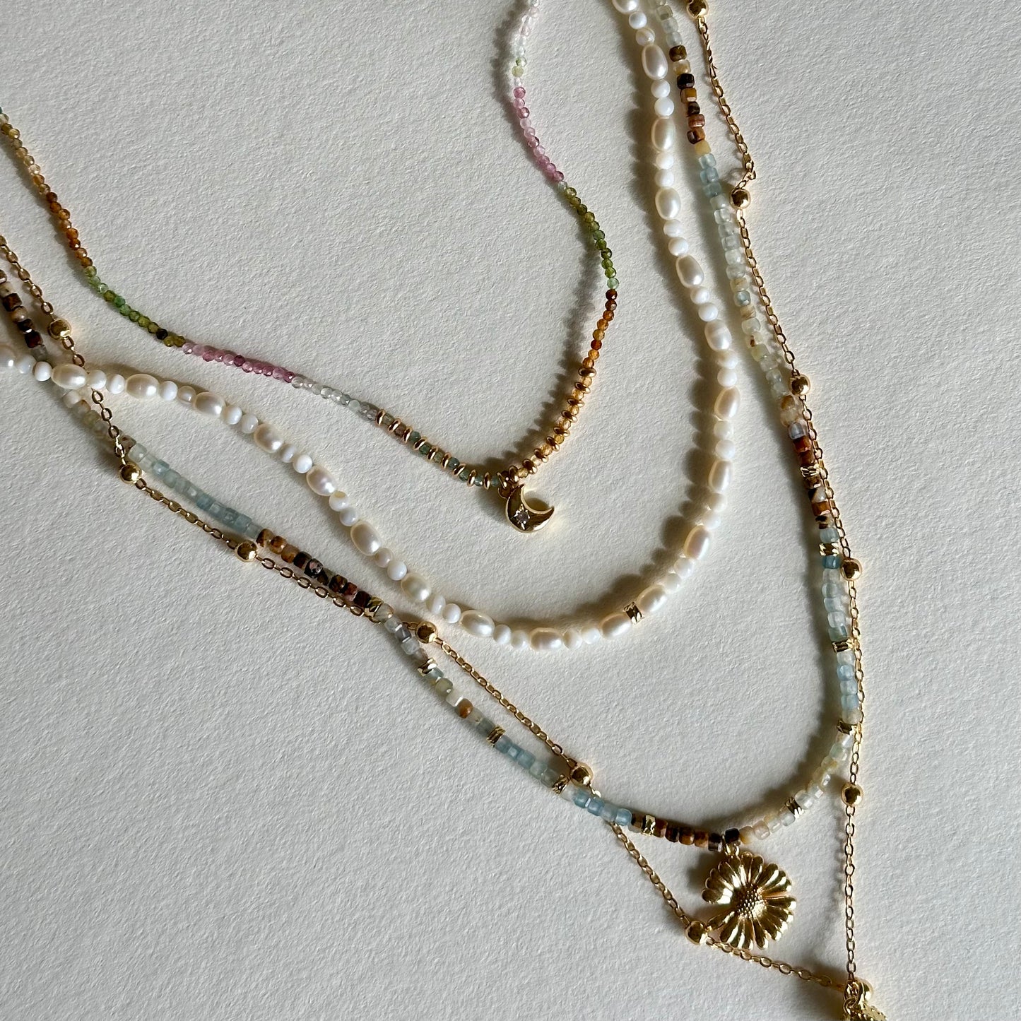 One of a kind - Handmade beaded necklace