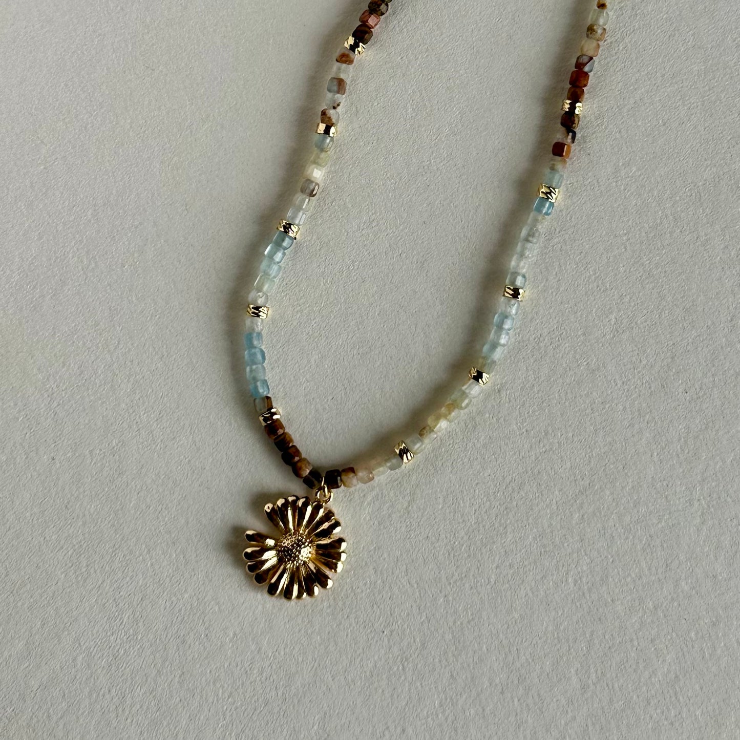 One of a kind - Handmade beaded necklace