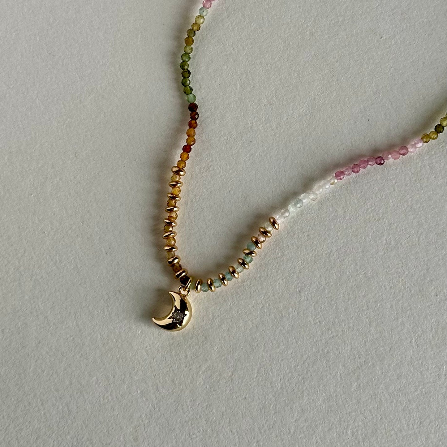 One of a kind - Handmade beaded necklace