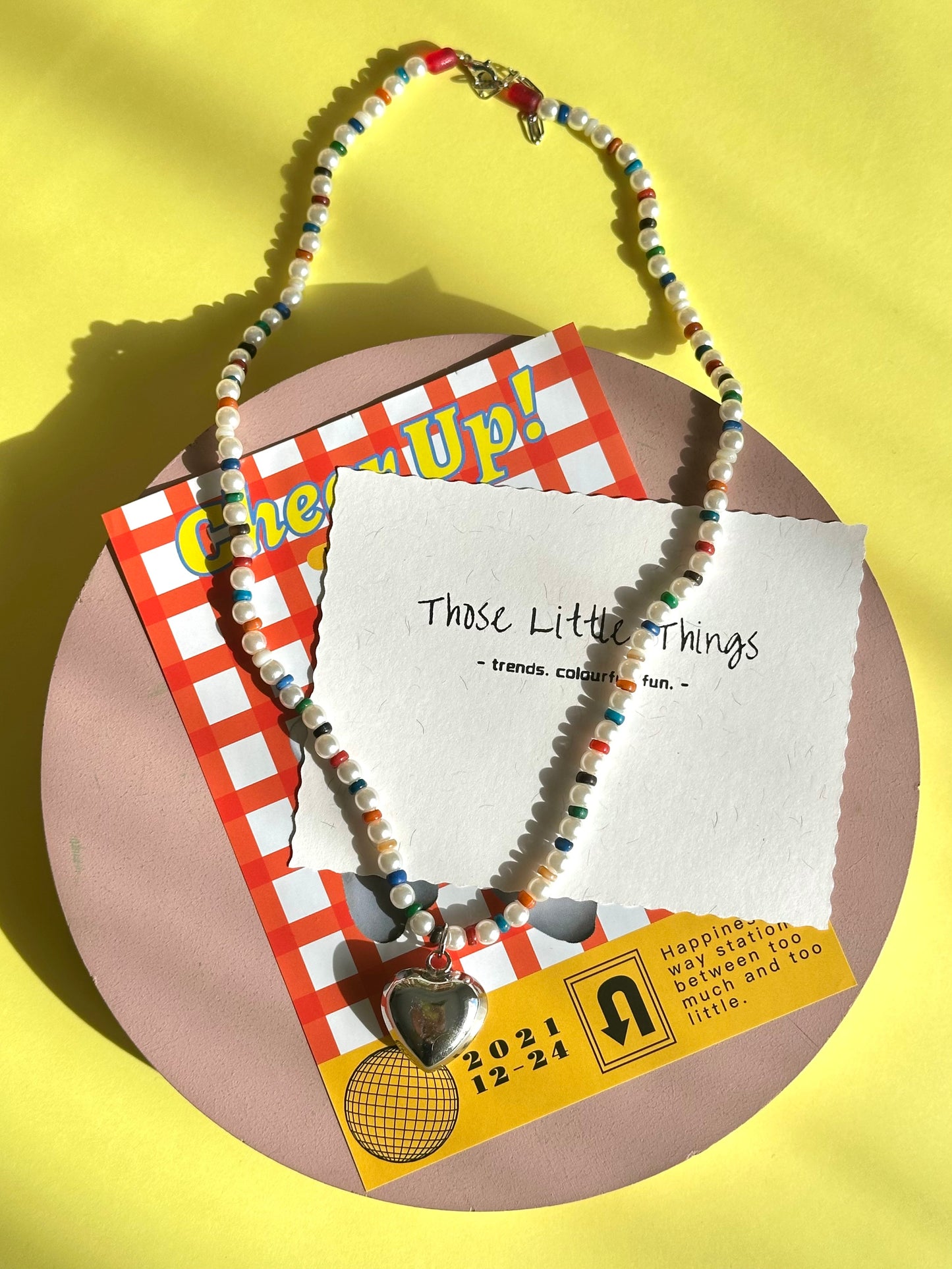 One of a kind-with silver findings