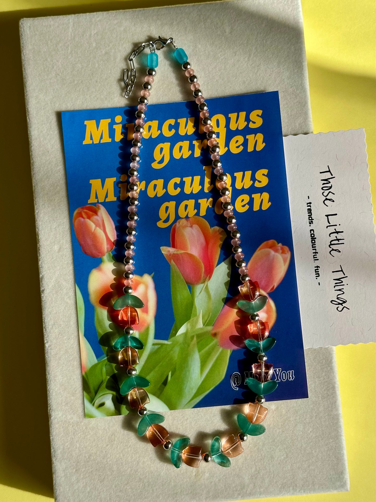 One of a kind-with silver findings