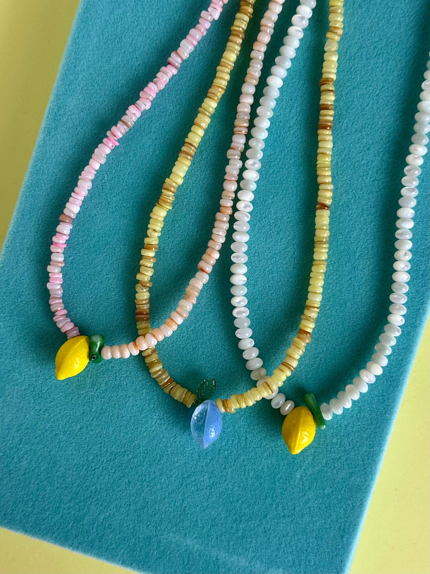 Lemon Squash Necklace