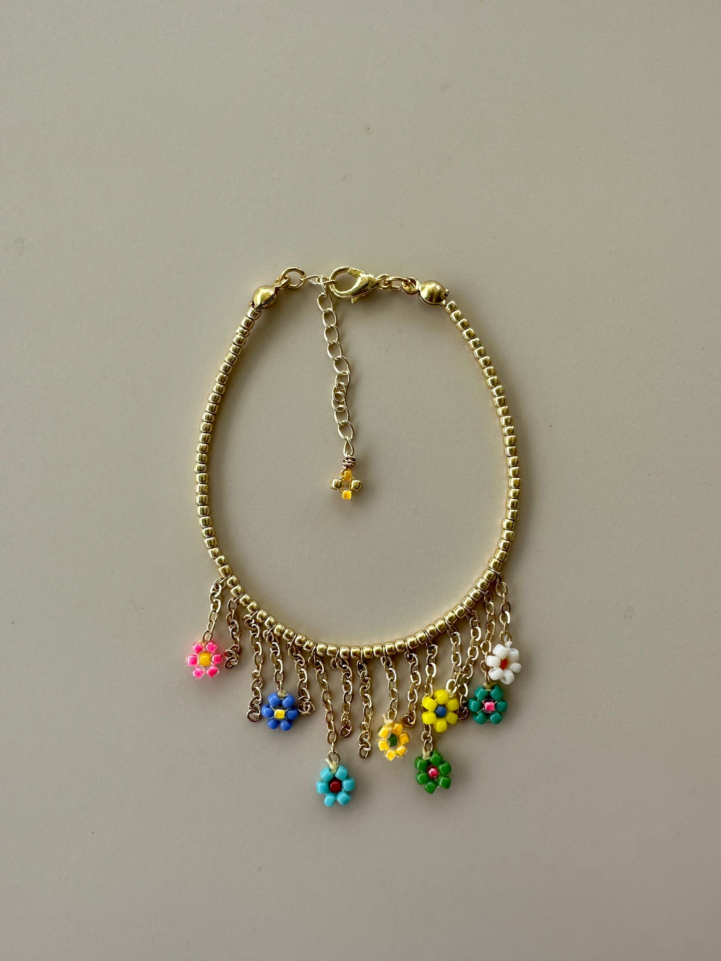 Fringe Flower bracelet