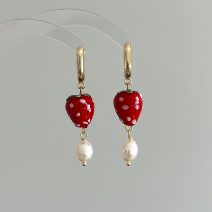 Strawberry Earrings