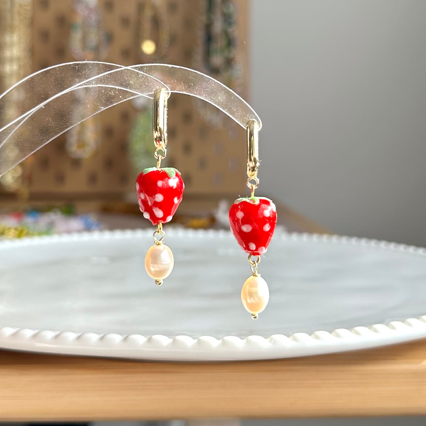Strawberry Earrings