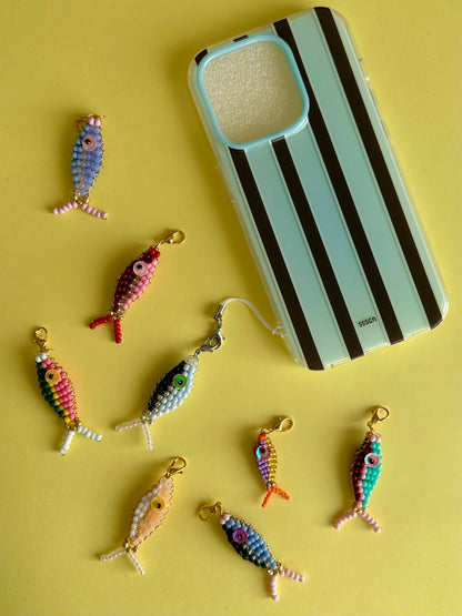 Little colourful Fish Charms