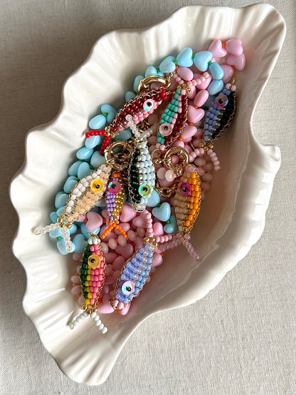 Little colourful Fish Charms