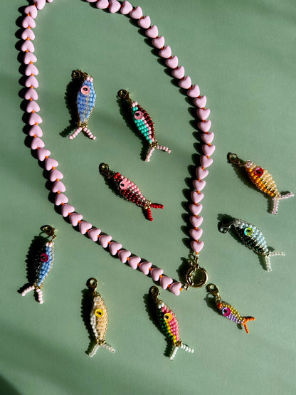 Little colourful Fish Charms