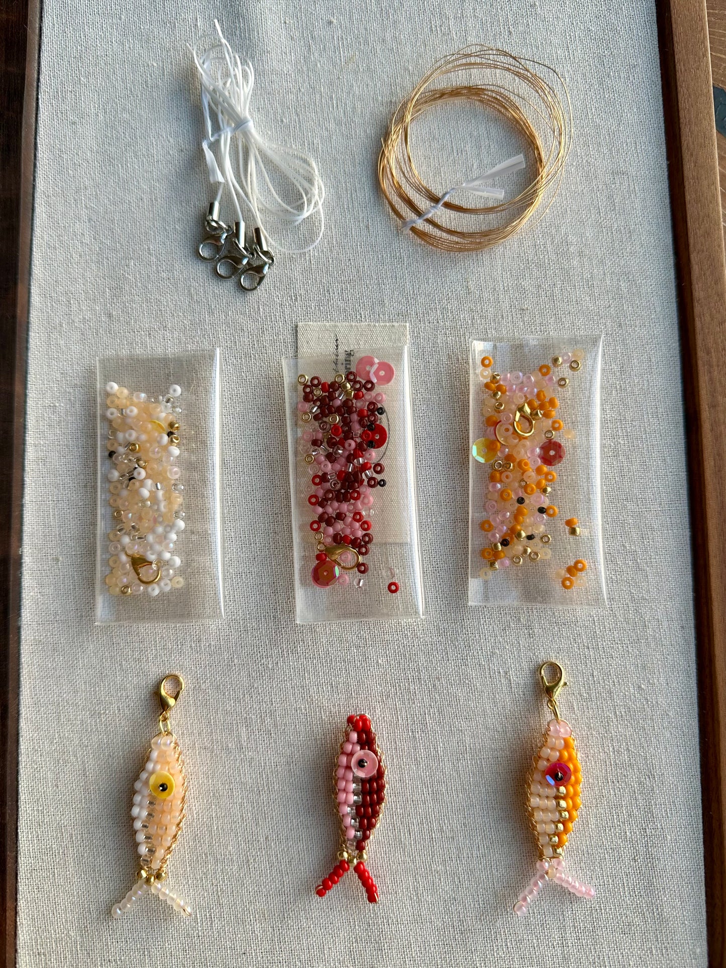 Little Fish Charms DIY Kit
