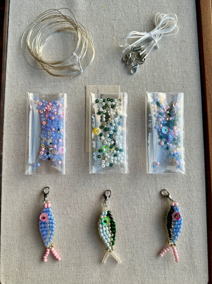 Little Fish Charms DIY Kit