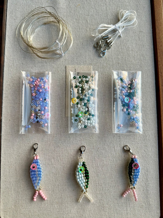 Little Fish Charms DIY Kit