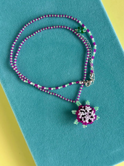 Beaded Fruits Necklace