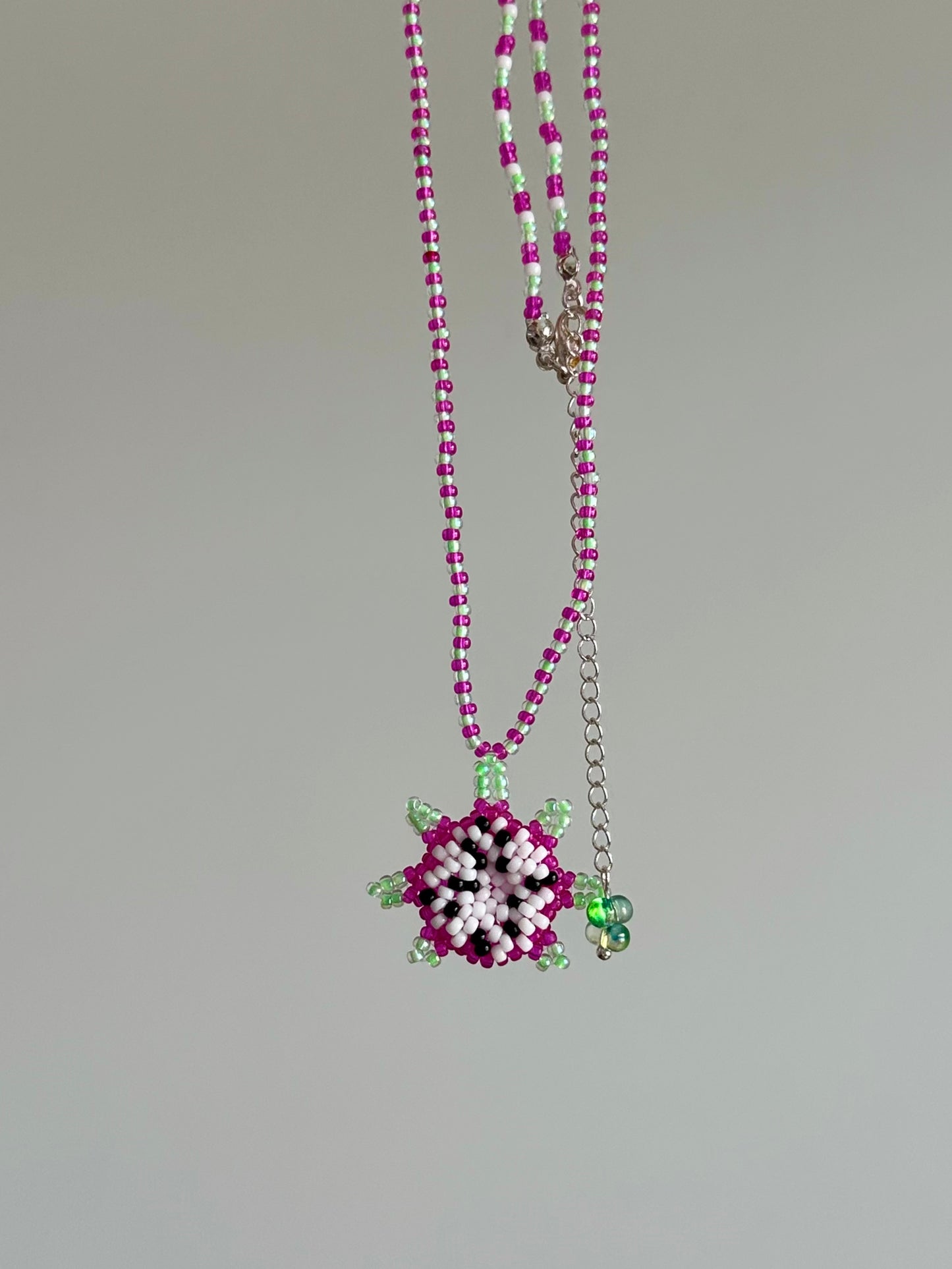 Beaded Fruits Necklace