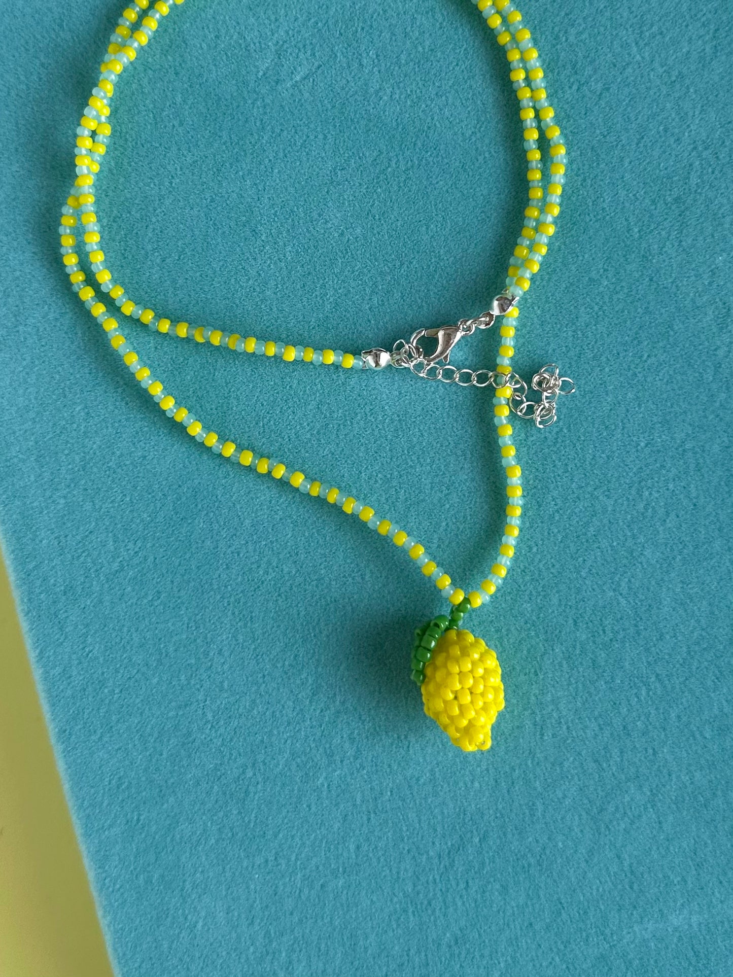 Beaded Fruits Necklace