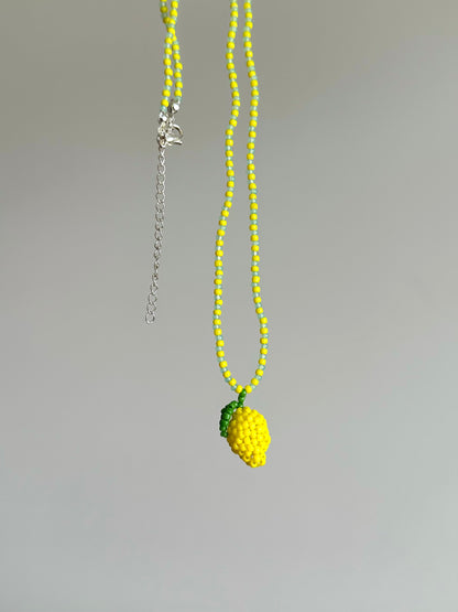 Beaded Fruits Necklace